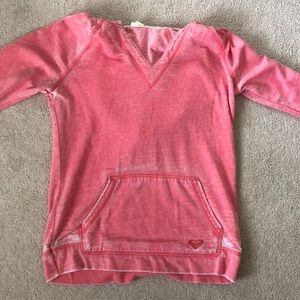 Roxy V-Neck Hoodie